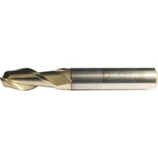 Fett 4mm Zps DIN327 Hss Co8 Alüminyum Için 2 Ağızlı Kısa Delik Parmak Freze