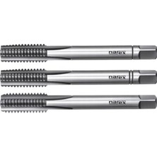 Fett W 3/16"-24 Narex Dın NB-351 Hss 3'lü El Takım Kılavuzu