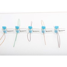 Senkron Seals Elektirik Doğalgaz Su Saati Sayaç Mühürü Mavi Sıra Numaralı - 322MM / 100 Adet