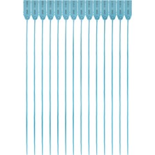 Senkron Seals Plastik Mühür Mavi Sıra Numaralı- 460MM / 100 Adet