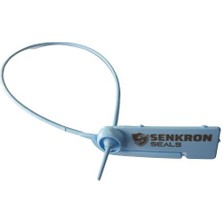 Senkron Seals Plastik Mühür Mavi Sıra Numaralı- 460MM / 100 Adet