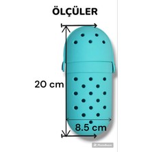 All Wear Silicon Crocs Süslü Kalem Kutusu Yeni Ürün Turkuaz