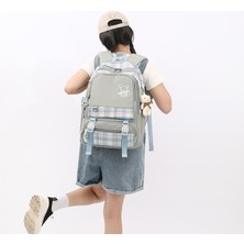 FastDeal Store Ortaokul Öğrencisi Okul Çantası, Ortaokul Öğrencisi Kız, Yüksek Kaliteli Sırt Çantası, Büyük Kapasiteli, Küçük Taze Kız (Yurt Dışından)