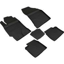 Ferrous Toyota Corolla Sedan Ferrous 4d Havuzlu Paspas 2013 2018 Siyah