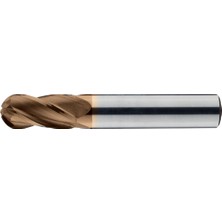 Fett Kraft 12MM 4 Ağız Küresel Kısa Karbür Parmak Freze