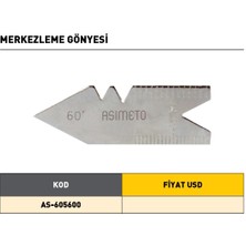 Fett 1-7mm Asimeto Radiyus Mastarı AS-605420