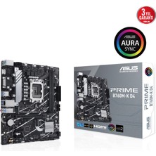 ASUS PRIME B760M-K D4 DDR4 5333MHz(OC) RGB M.2 mATX 1700p