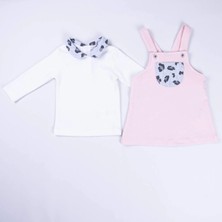 Aydodo Pembe Jile Kız Bebek 2'li Takım 6-9/9-12/18-24/24-36 Ay