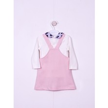 Aydodo Pembe Jile Kız Bebek 2'li Takım 6-9/9-12/18-24/24-36 Ay