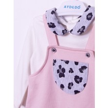 Aydodo Pembe Jile Kız Bebek 2'li Takım 6-9/9-12/18-24/24-36 Ay