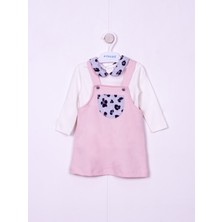 Aydodo Pembe Jile Kız Bebek 2'li Takım 6-9/9-12/18-24/24-36 Ay