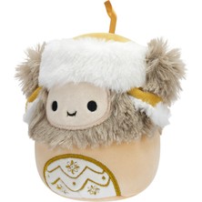 Squishmallows Yılbaşı Süsü - Yeti Dray 10 cm