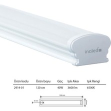 İnoled 40W LED Etanj Armatür (BEYAZ-6500K)