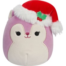 Squishmallows Yılbaşı Serisi - Sincap Allina 13 cm