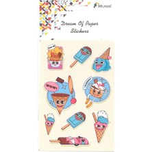 Tüftürük MUNİS Kaliteli Çocuk Sticker (1 Sayfa, Boyut A6 )
