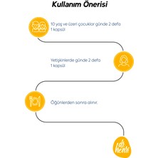 Dr.Henri Balık Yağı Içeren Omega-3 D3 & K2 Vitamin Kapsül Takviye Edici Gıda 9