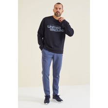 Air Jones Rufus Lacivert O Yaka Erkek Sweatshirt - 88127