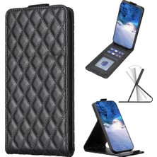 4U Sky Xiaomi 11T Pro 5G/11T 5g Deri Damla Damla Geçirmez Telefon Kılıfı Baskılı Kart Tutucu Dikey Flip Stand Cover-Black (Yurt Dışından)