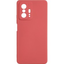 4U Sky Xiaomi 11T Pro 5G/11T 5g Için Ka Fiber Astar Telefon Kapağı Esnek Tpu Telefon Case Hawthorn Kırmızı (Yurt Dışından)