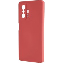 4U Sky Xiaomi 11T Pro 5G/11T 5g Için Ka Fiber Astar Telefon Kapağı Esnek Tpu Telefon Case Hawthorn Kırmızı (Yurt Dışından)