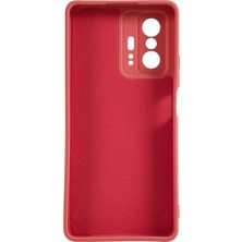 4U Sky Xiaomi 11T Pro 5G/11T 5g Için Ka Fiber Astar Telefon Kapağı Esnek Tpu Telefon Case Hawthorn Kırmızı (Yurt Dışından)