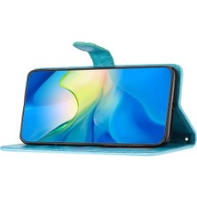 4U Sky Xiaomi Poco M3 Pro 4g/5g/redmi Note 10 5g/not 10T 5g Deri Telefon Kılıfı Stand Cüzdan Sky Mavisi (Yurt Dışından)