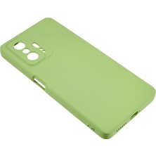 4U Sky Xiaomi 11T Pro 5G/11T 5g Ka Fiber Astar Telefon Kapağı Esnek Tpu Telefon Case-Matcha Yeşil (Yurt Dışından)