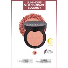 Note Luminous Silk Compact Allık 12 Rosy Glow