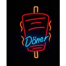 Onsan Döner LED Neon Aydınlatma ( Siluet )