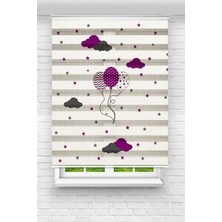 Lina Home Dijital Baskılı Çocuk Odası Zebra Perde Model 023