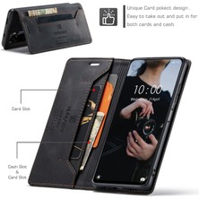 4U Sky Xiaomi Poco M5S Için 4g/redmi Not 10 4g/redmi Not 10S 4g Düşme Koruması Rfıd Engelleme Manyetik Kapatma Kabuğu, Vintage Buzlu Pu Deri+Tpu Cüzdan Stand Flip Cover-Black (Yurt Dışından)