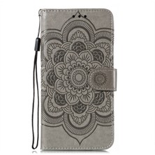 4U Sky Xiaomi Redmi Için Mandala Çiçek Deseni Stand Deri Kılıf Not 10 5g/poco M3 Pro 5g/4g-Gre (Yurt Dışından)