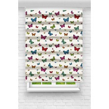 Lina Home Dijital Baskılı Çocuk Odası Zebra Perde Model 014