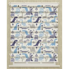 Lina Home Dijital Baskılı Çocuk Odası Zebra Perde Model 114