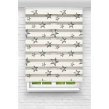 Lina Home Dijital Baskılı Çocuk Odası Zebra Perde Model 016