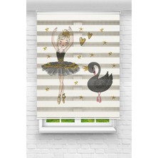 Lina Home Dijital Baskılı Çocuk Odası Zebra Perde Model 010