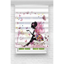 Lina Home Dijital Baskılı Çocuk Odası Zebra Perde Model 008