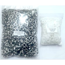 Trimist Kuş Gözü-4 No-Paslanmaz Çelik-Plastik PULLU-750 Takım