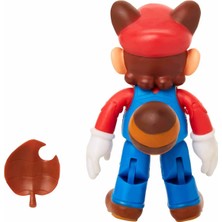 Jakks Pacific Ntd Super Mario Figür 6 cm W28 UPM03000 - Raccoon Mario