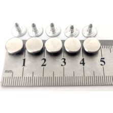 Trimist 9,5 mm Kapaklı Perçin - Paslanmaz Çelik - 400 Takım