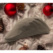 Shopiolog Kışlık Kaşe Yünlü Brood Ördek Kasket Flad Cap