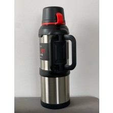 Kısmet Vacuum 4 Litre Aile Boy Paslanmaz Çelik Okadi Termos