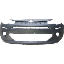 JMC Cıtroen C3- 14/16; Ön Tampon Siyah (Astarlı Sis/panjur Delikli) (Tyg)