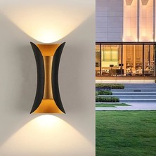 Full Reyon 10 Watt Gün Işığı LED Armatür, Villa, Bungalov, Bahçe, Balkon Apliği, Modern LED Aplik, Şık Armatür