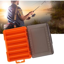 Shufa Lure Box Çift Taraflı Lrf Yem Kutusu 85MM - Turuncu