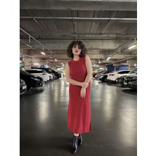Ceyss Design Triko Maxi Elbise