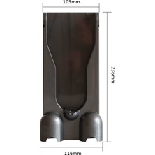 Passing Dyson V15 Elektrikli Süpürge Depolama Rafı Şarj Askısı Şarj Tabanı Braketi Için Bağlantı Istasyonu Duvara Montaj Aksesuarı (Yurt Dışından)