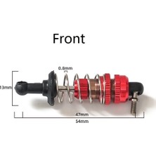 Passing Adet Metal Amortisör Sg 1603 SG1603 Udırc UD1601 UD1603 UD1604 UD1607 1/16 Rc Araba Yükseltme Parçaları Aksesuarları (Yurt Dışından)