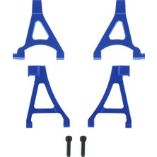 Passing 4 Adet Metal Ön Üst ve Alt Süspansiyon Kolu Seti 7031 1/16 Traxxas Slash Rc Araba Yükseltme Parçaları Aksesuarları, 1 (Yurt Dışından)