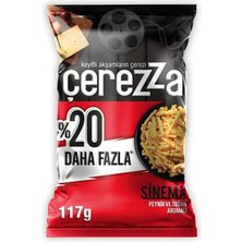 Çerezza ( 6 Adet  ) Çerezza Sinema Peyniri Soğan Mısır Cipsi Süper Boy 117 gr